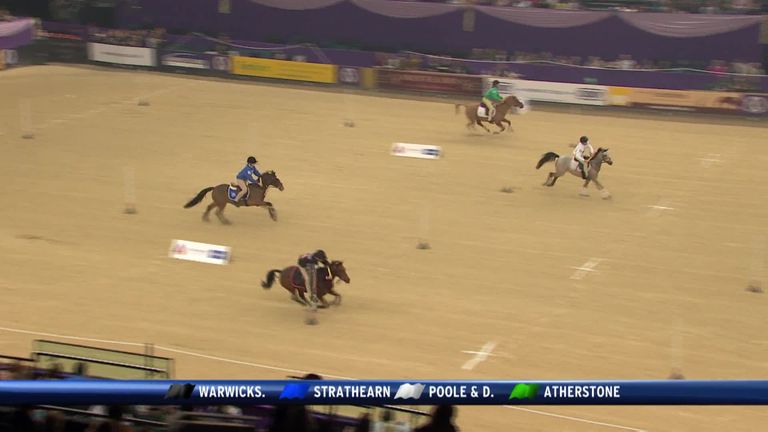 Pony Club Games final from HOYS Video Watch TV Show Sky Sports