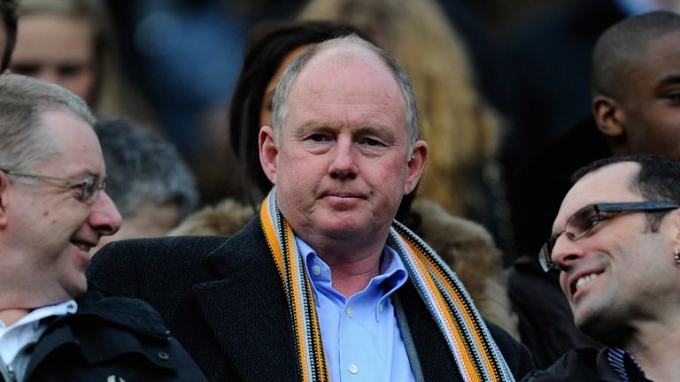 Steve Morgan: The Wolves' chairman has been charged by the FA