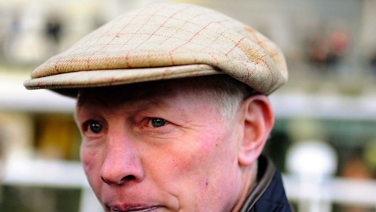 Trainer Gary Moore at Ascot