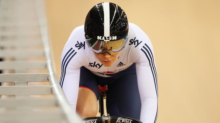 Jess Varnish, UCI Track Cycling World Cup, Lee Valley VeloPark, London