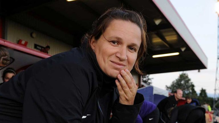 Laura Harvey, Seattle Reign coach (picture from her time with Arsenal Ladies)