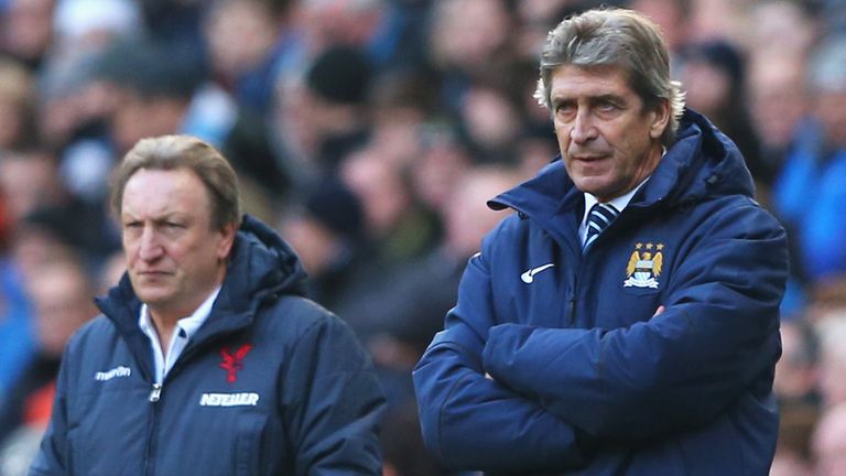 Manuel Pellegrini: Thinks his Manchester City side are starting to hit top form