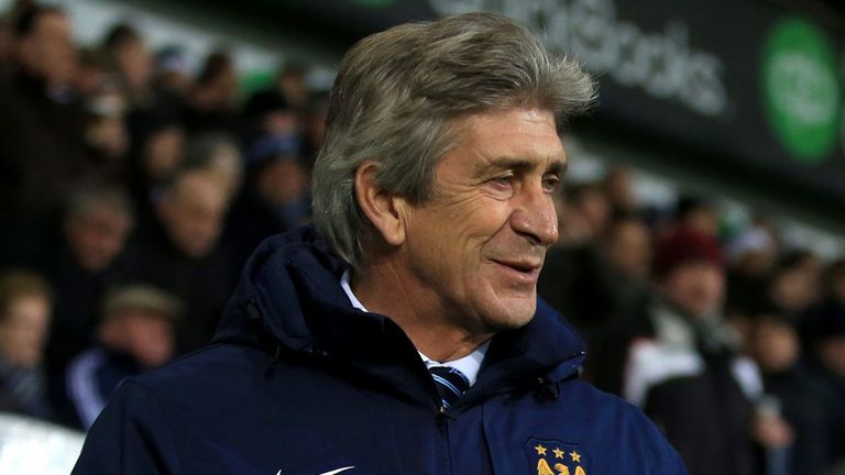 Manchester City manager Manuel Pellegrini