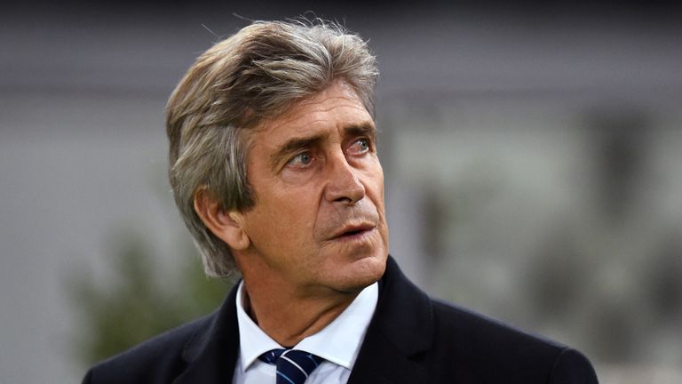 Manuel Pellegrini knew the pressure was on