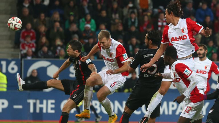 Medhi Benatia heads Bayern Munich in front