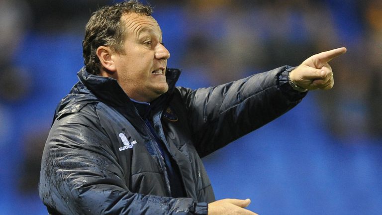 Shrewsbury Town boss Micky Mellon has been nominated for the Sky Bet Football League Manager of the Month award for November
