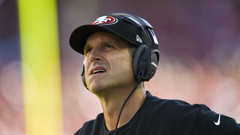 Jim Harbaugh San Francisco 49ers head coach