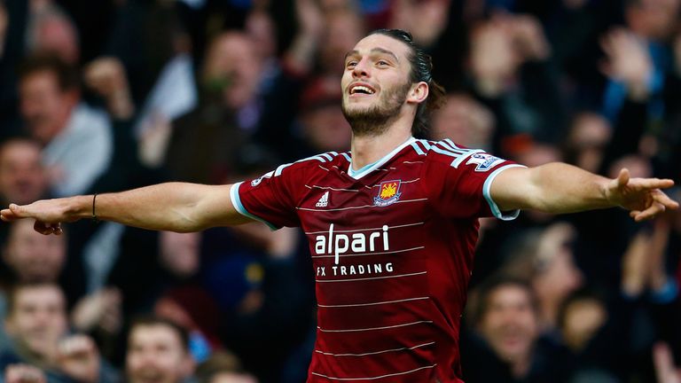 Carroll celebrates his first goal since March as the game reaches the break all quare