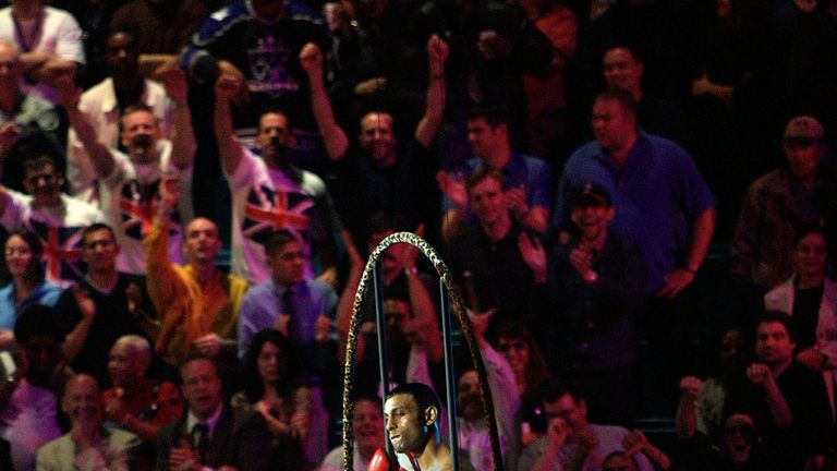 Vegas was perfect for Hamed's theatrics