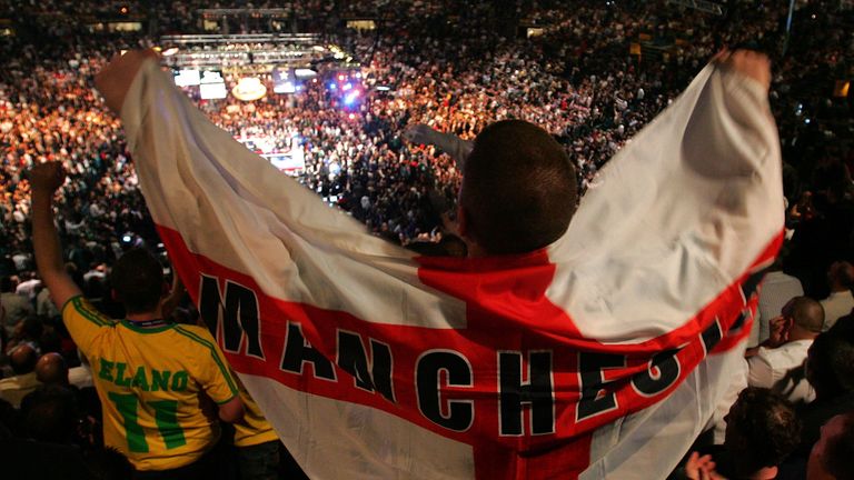 Hatton took unrivalled support to America