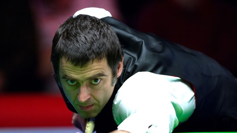 Ronnie O'Sullivan during his game against Anthony McGill during the 2014 Coral UK Championship at the Barbican Centre, York.
