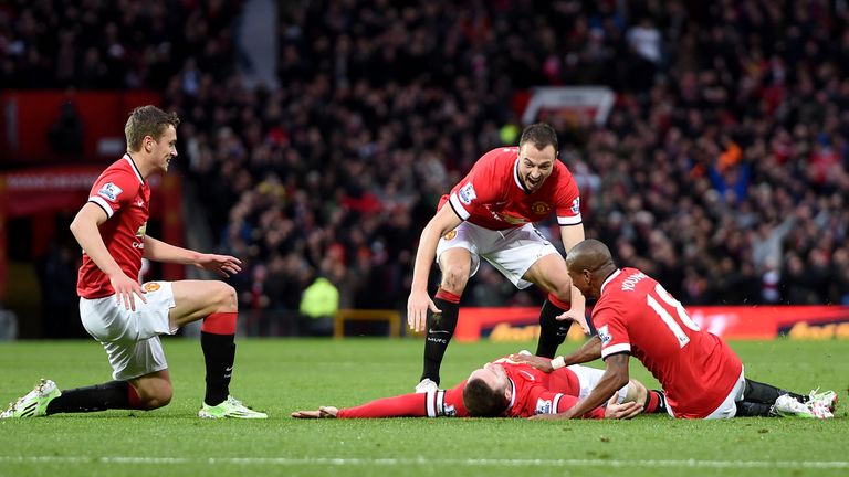 That chance proves costly as Manchester United's Wayne Rooney puts the Red Devils ahead