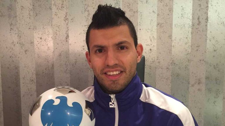 Sergio Aguero: Player of the Month for November