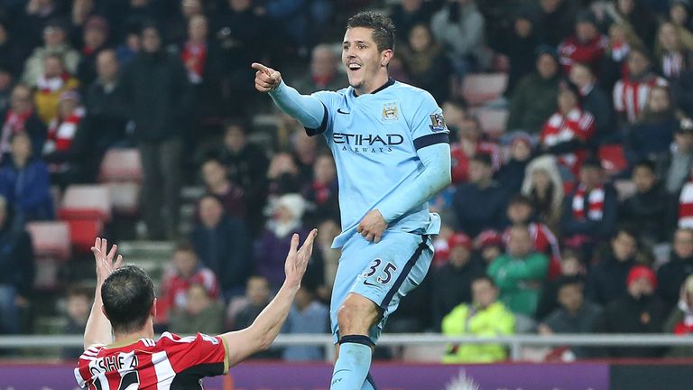 Jovetic completed the turnaround before half-time