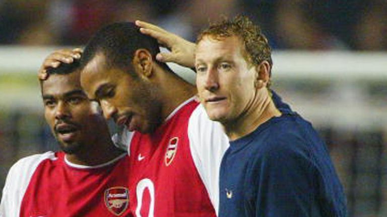 Ray Parlour played with Thierry Henry for five years at Arsenal