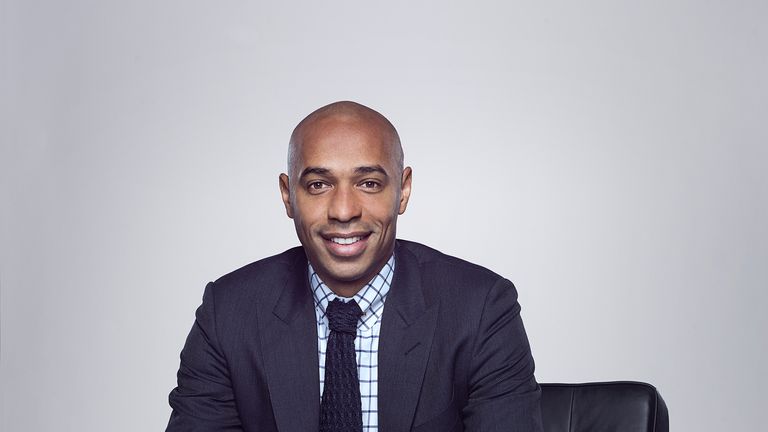 Thierry Henry On Sky Sports - AskMen