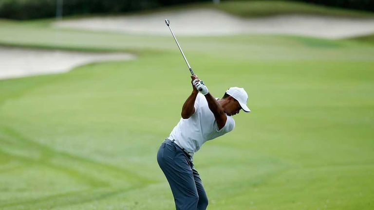 Tiger Woods back in action at the Hero World Challenge pro-am