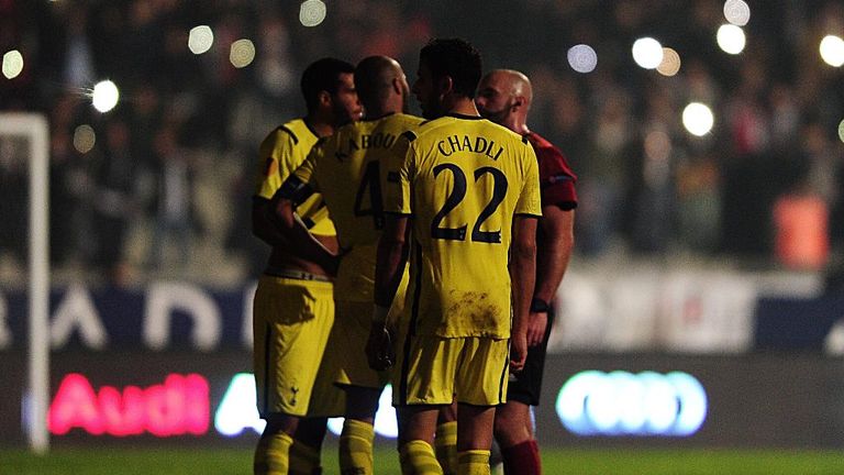 Besiktas v Tottenham Hotspur, Europa League, Ataturk Stadium