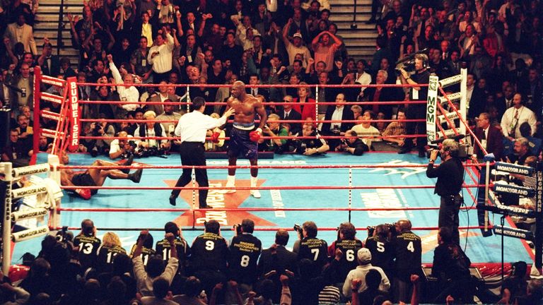 Evander Holyfield Mike Tyson
