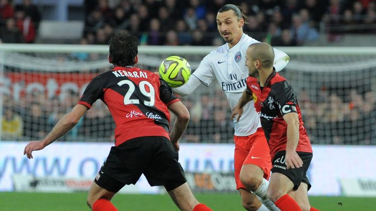 Zlatan Ibrahimovic finds himself under pressure