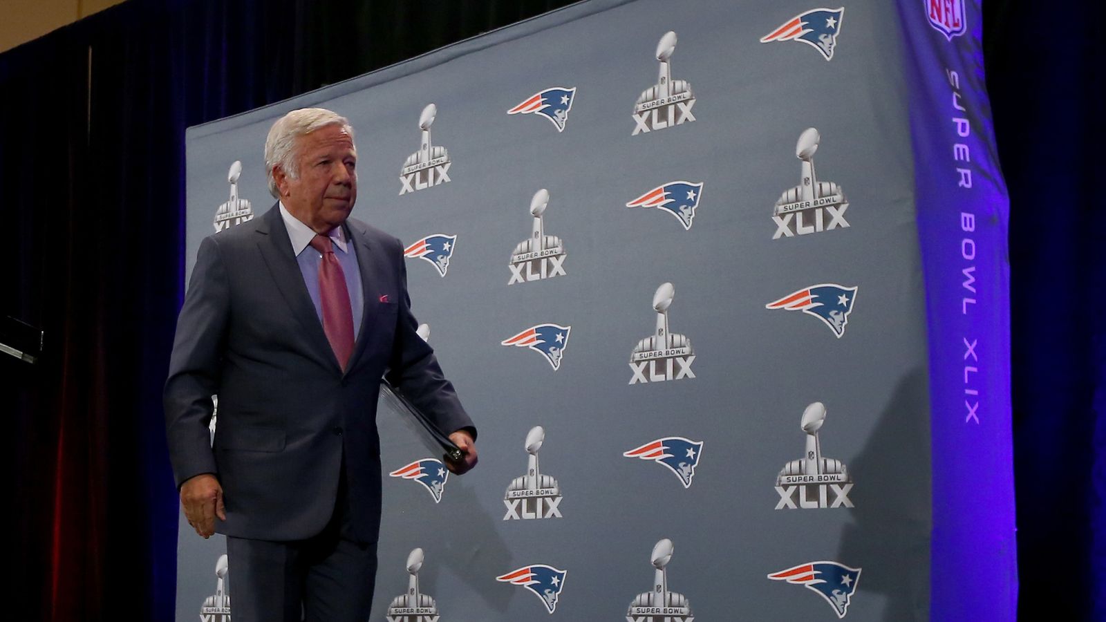 robert kraft super bowl video