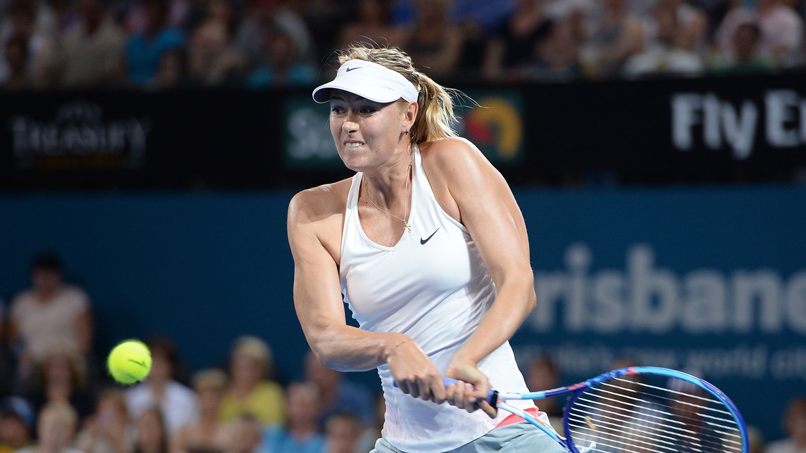 Brisbane International: Maria Sharapova defeats Yaroslava Shvedova in ...