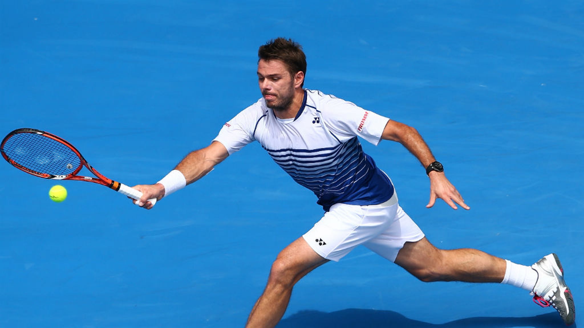 Australian Open 2015 Defending Champion Stan Wawrinka Makes Flying Start In Melbourne Tennis