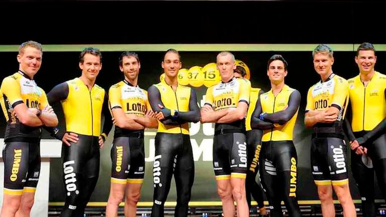 The team formerly known as Belkin is now Team LottoNL-Jumbo