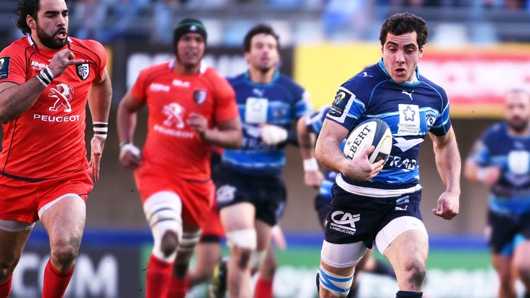 Lucas Dupont scored twice in the second half as Montpellier upset Toulouse 