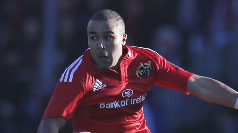 Simon Zebo: Got Munster's first try at the end of the first half