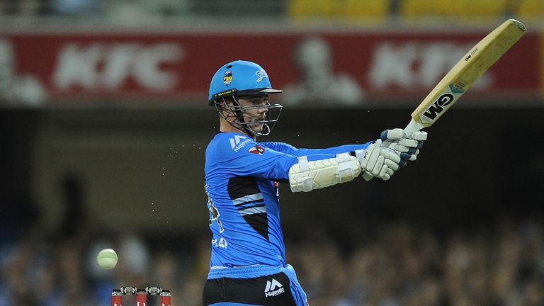 Travis Head top scored for Adelaide with an unbeaten 57