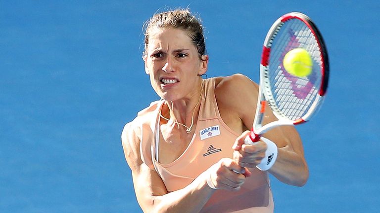 Andrea Petkovic of Germany