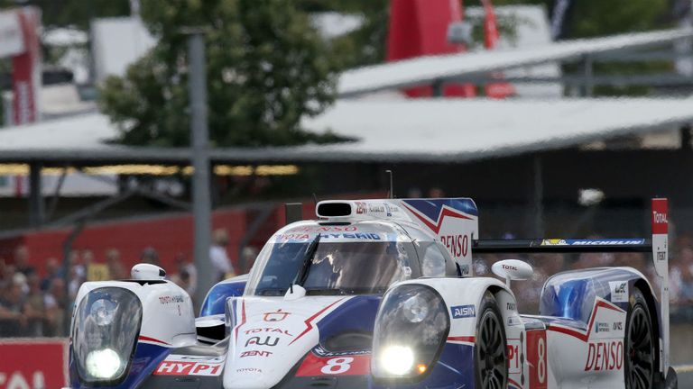 Anthony Davidson finished third at Le Mans in 2014