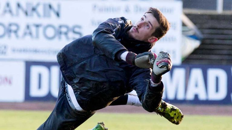 Arvid Schenk - Dundee goalkeeper