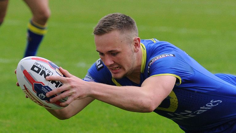 Ben Currie: Sealed the win for Warrington with his try
