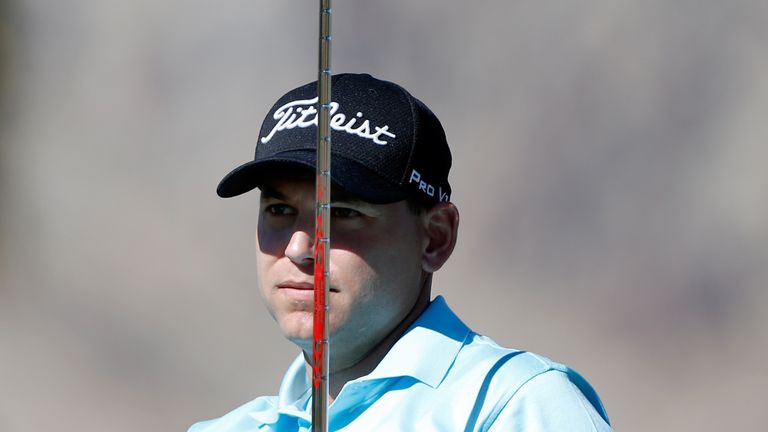 LA QUINTA, CA - JANUARY 24:  Bill Haas of the United States tees off on the 11th hole during round three of the Humana Challenge in Partnership with The Cl