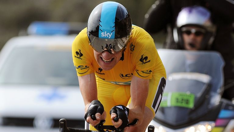 Sir Bradley Wiggins, Paris-Nice 2012, stage eight