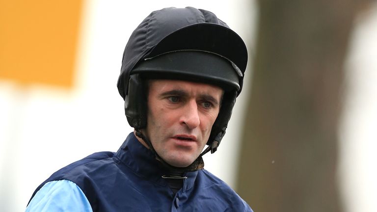 Brian Harding, jockey, seen at Carlisle in November 2014.