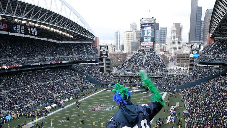 Century Link Field, Seattle. Designed to keep the noise in