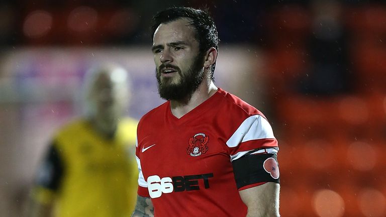 Leyton Orient striker Chris Dagnall