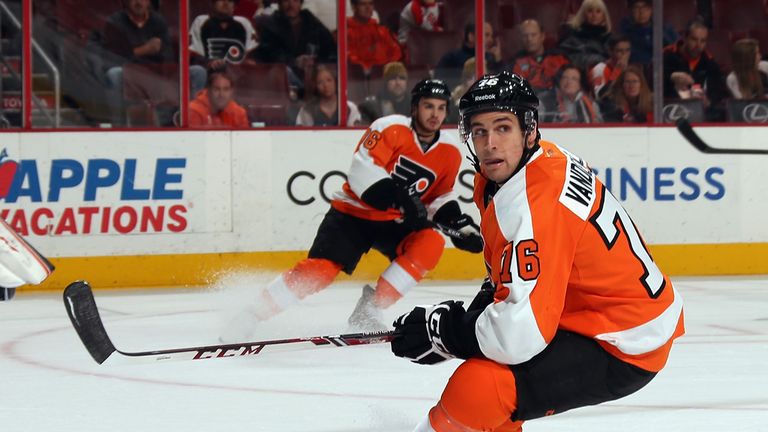 Chris VandeVelde: On target for the Philadelphia Flyers 