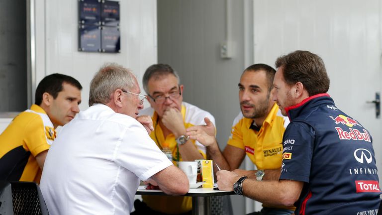 Red Bull talk with Renault
