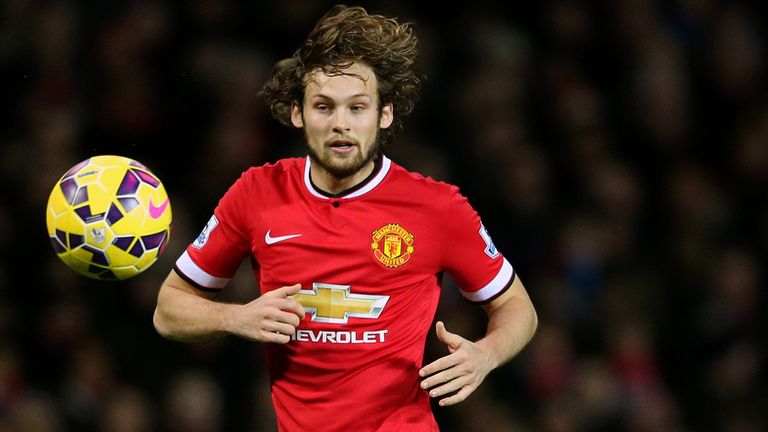 Daley Blind of Manchester United in action against Southampton