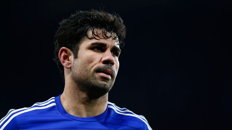 Diego Costa of Chelsea