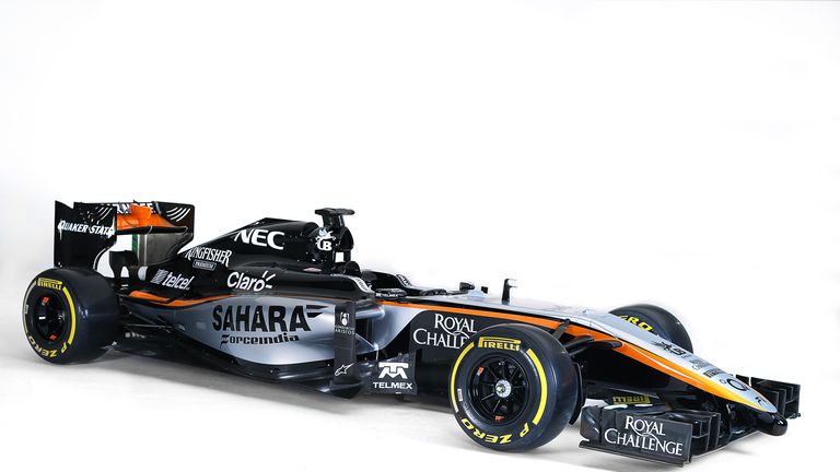 A new look for Force India