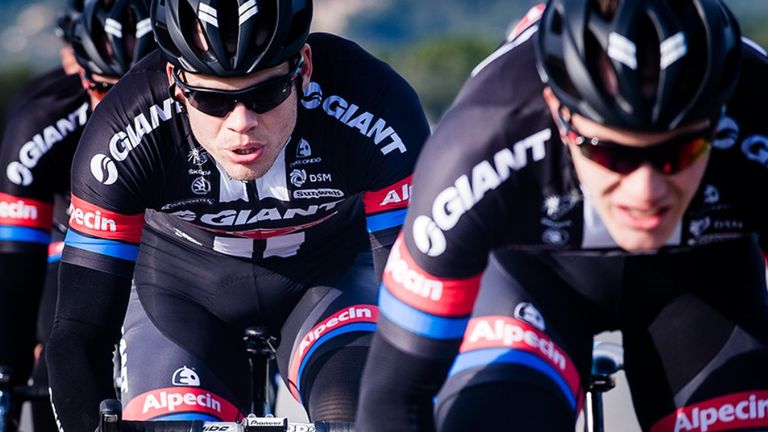 Giant-Alpecin retain the black and white from their Giant-Shimano days but have added red