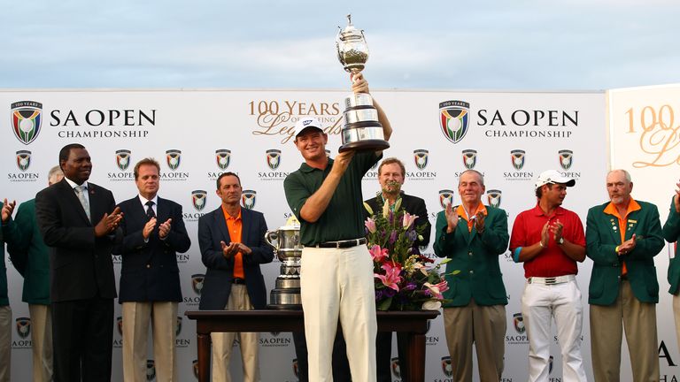 Five-star: Els won the South African Open Championship for the fifth time in 2010