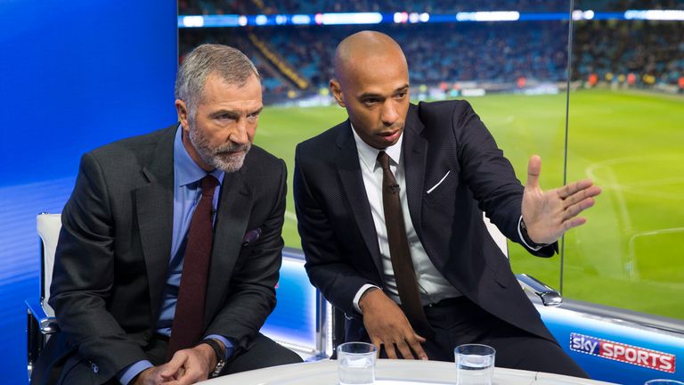 Thierry Henry On Sky Sports - AskMen