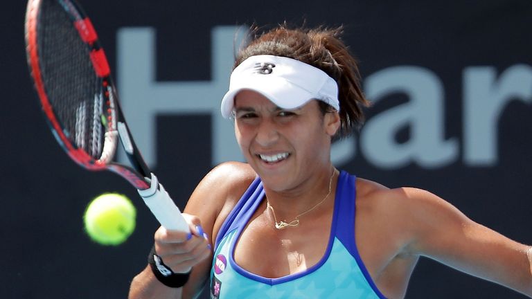 Heather Watson Hobart International