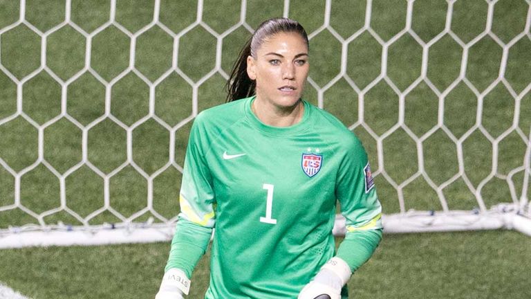 Hope Solo, US Women's national team goalkeeper
